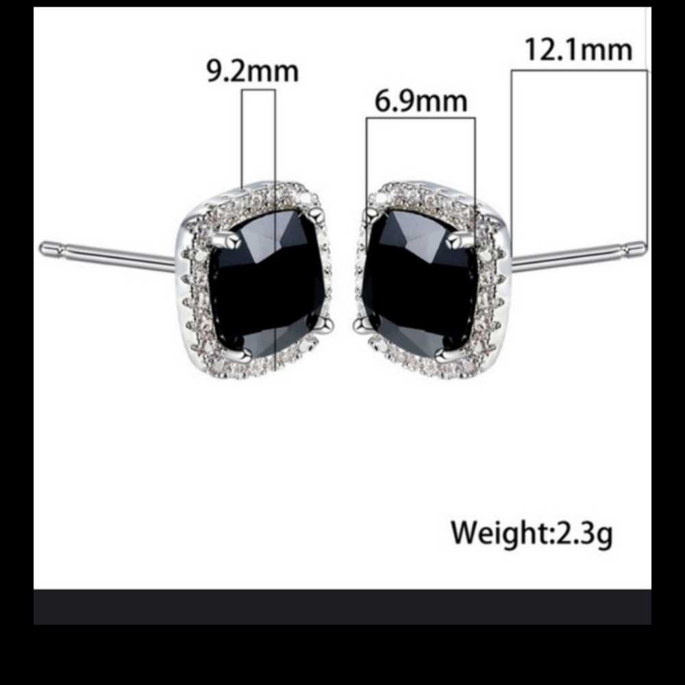 BREATHTAKING!!! BARBIE PINK Halo Cut CZ stud earrings - Picture 2 of 9